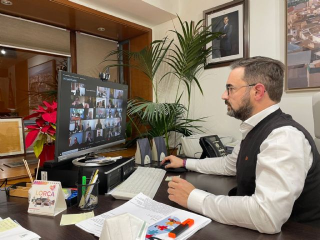 El alcalde de Lorca obtiene el compromiso de la CARM para reactivar el CECOVID
