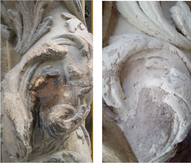 El PSOE muestra su preocupación por la fachada del Palacio de Guevara y exigirá en el Pleno al PP explicaciones por las nuevas tareas de restauración