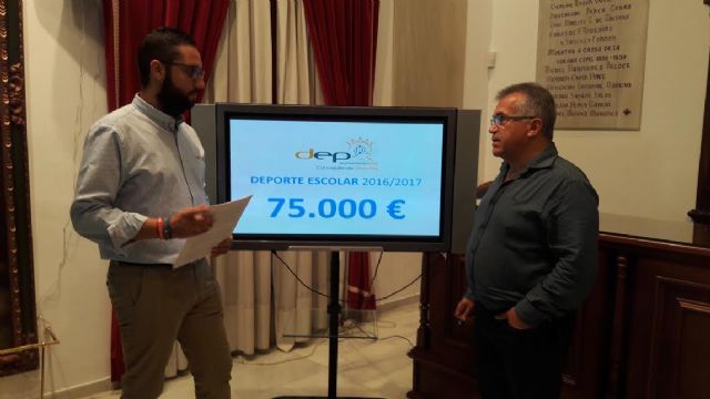 La Concejalía de Deportes invierte 75.000 euros en el programa de deporte escolar para fomentar la práctica deportiva entre los más jóvenes del municipio