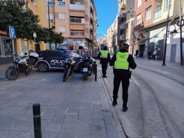 El operativo especial de seguridad puesto en marcha por el Ayuntamiento de Lorca en el barrio de San Cristóbal sigue dando resultados