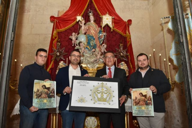 La Virgen de la Aurora estrenará una corona para conmemorar el quinto aniversario de su llegada a la Ciudad