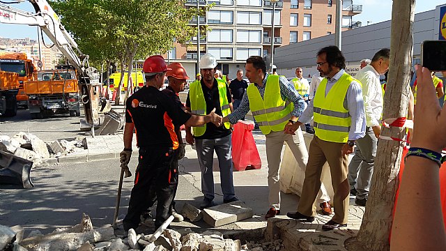 El Alcalde, Fulgencio Gil, asegura que 'Lorca no se para'