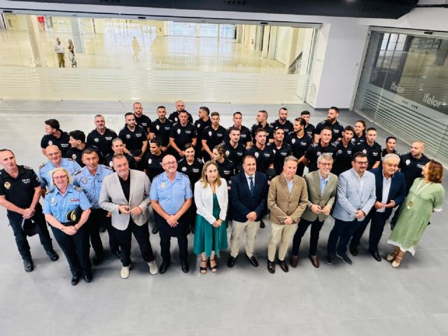 Ocho agentes se incorporan a la plantilla de la Policía Local de Lorca