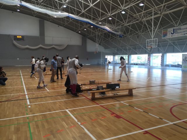 El Esgrima debuta en los Juegos Deportivos del Guadalentín