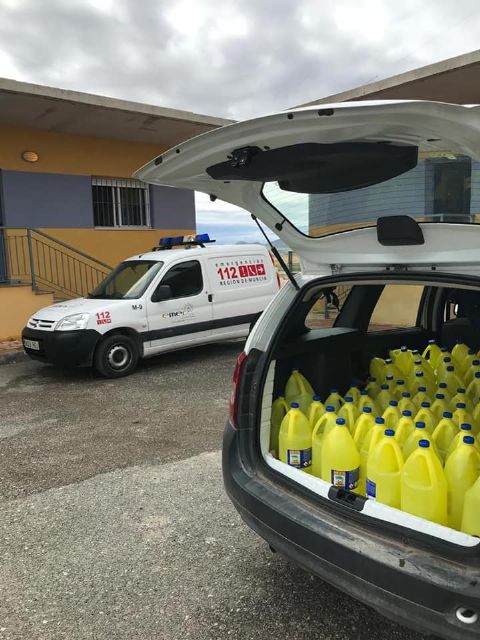 Este jueves comenzarán las labores de desinfección de las zonas más concurridas de las pedanías en colaboración el sector agrario y ganadero