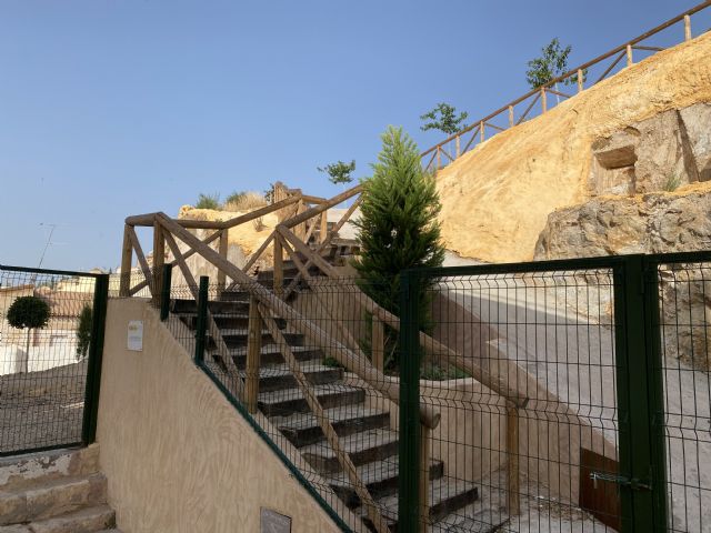 Casalduero insiste en la apertura del mirador del Cabezo de las Palas y la remodelación del entorno