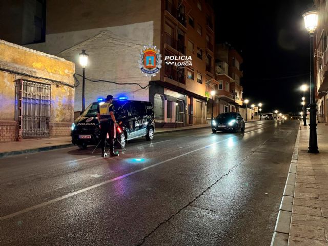 Detenido un joven por el robo de un bolso mediante la fórmula del tirón en Lorca