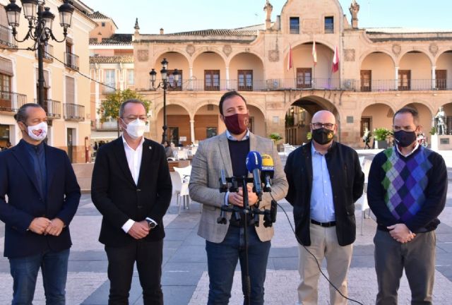 El comercio del casco histórico de Lorca se dinamizará con un ensayo a puertas abiertas de la Escuela de Música Cofrade 'Paso Blanco'