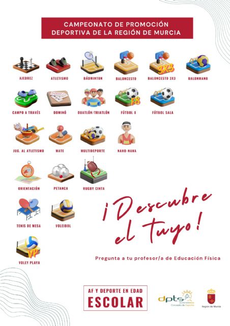 Arranca una nueva edición del programa 'Deporte y actividad física en edad escolar' para estudiantes de primaria y secundaria