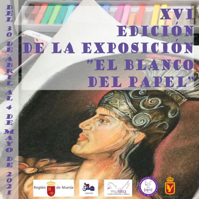 La Asociación Juvenil Paso Blanco organiza la XVI exposición 'El blanco del papel'