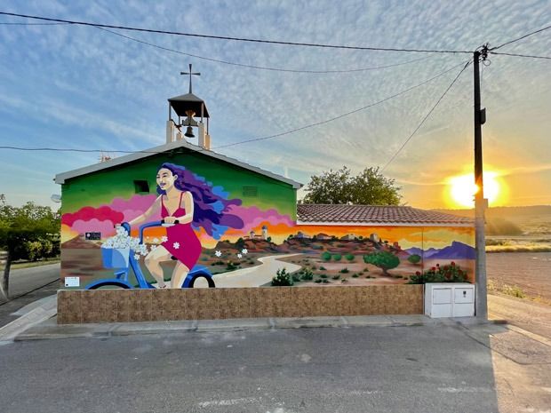 El Ayuntamiento de Lorca finaliza el proyecto ´Murales en las Pedanías Norte de Lorca´