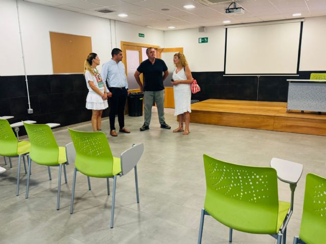 El Complejo Deportivo Felipe VI se 'pone a punto' para recibir a los alumnos de los nuevos grados de FP del IES Ibáñez Martín