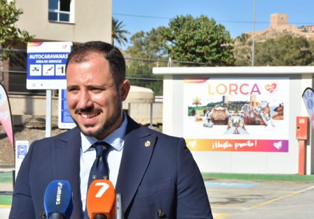 Lorca presenta su primera Área de Servicio para Autocaravanas