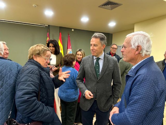 El alcalde de Lorca anuncia una inversión de 640.000 euros destinada a nuevos servicios asistenciales y de envejecimiento activo que llegarán a más de 6.000 mayores de pedanías y zonas rurales