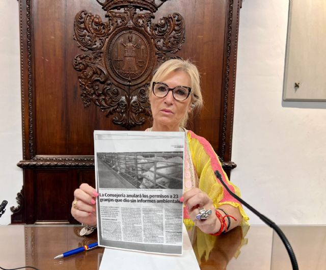 VOX Lorca denuncia que la Comunidad Autónoma ha declarado nulas autorizaciones para ampliar granjas de porcino después de haberlas concedido