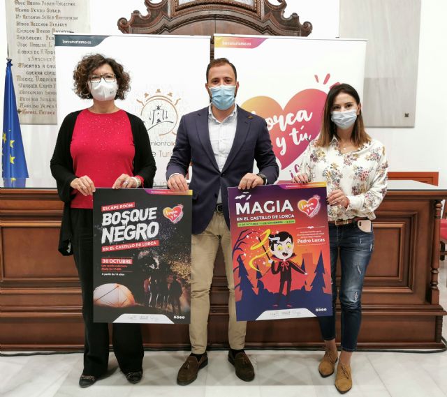La concejalía de Turismo ofrece dos propuestas de ocio en el Castillo de Lorca para celebrar Halloween