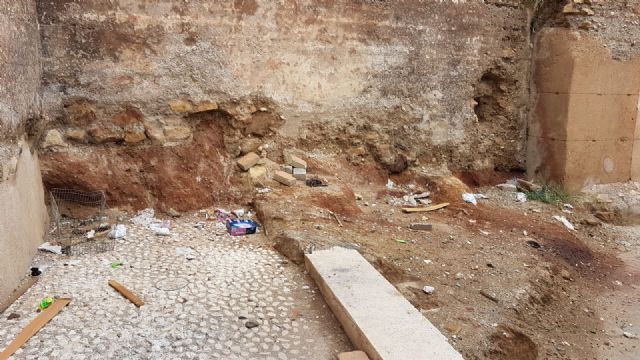 El PSOE reclama en el Pleno del Ayuntamiento de Lorca el adecentamiento de la torre Rojano