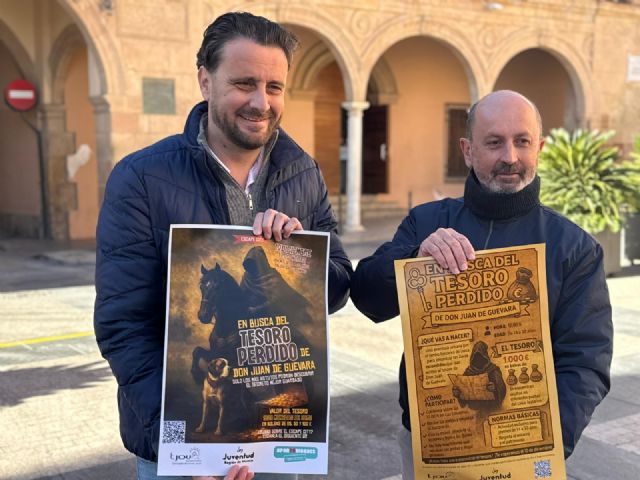 Una aventura urbana juvenil para encontrar el 'Tesoro perdido de Don Juan de Guevara' convertirá el centro de Lorca en un tablero de juego