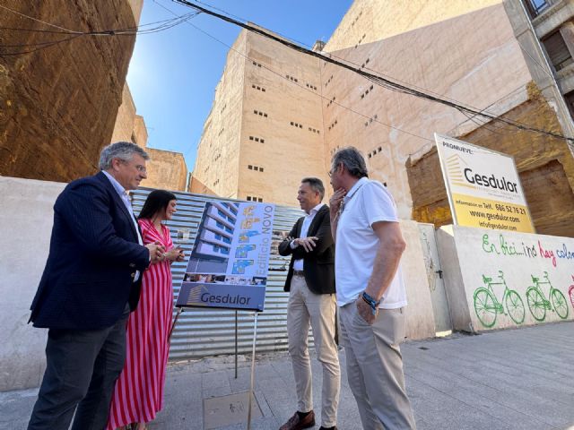 Nuevo impulso al parque de vivienda en Lorca con la concesión de licencia para edificar un bloque de 16 pisos en Juan Carlos I