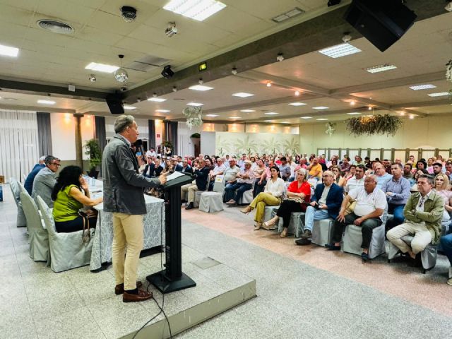 Fulgencio Gil: 'No vamos a permitir que se seque la despensa de Europa: defender el agua es defender el futuro de Lorca'