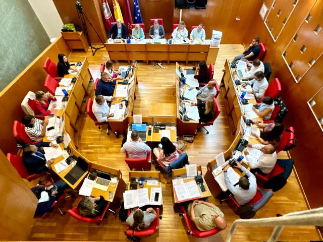 Balance de votaciones del Pleno Ordinario del Ayuntamiento de Lorca correspondiente al mes de septiembre 2025