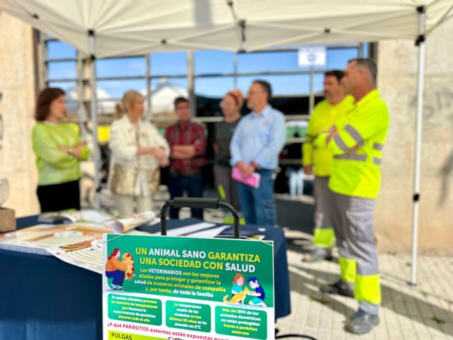 La Concejalía de Salubridad Pública acerca al mercado semanal una campa&ntilde;a de prevención frente a la enfermedad de Lyme y promoverá la iluminación de espacios emblemáticos el 1 de mayo