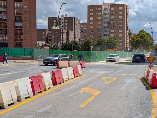 El Ayuntamiento de Lorca informa de la apertura al tráfico de la Alameda de Cervantes tras el corte ocasionado por las obras del AVE
