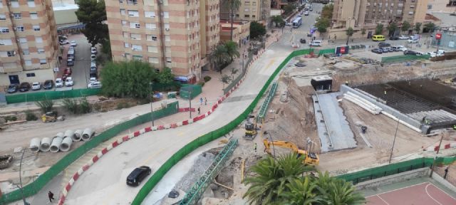 'El Gobierno de España cumple con Lorca reabriendo la Alameda de Cervantes mientras el PP se cruza de brazos'