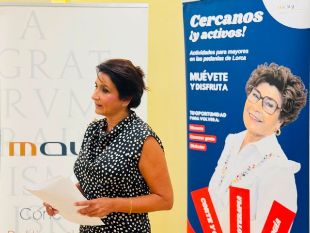 Lorca reactivará en octubre los talleres de memoria y dinamización para acercar el envejecimiento activo a las pedanías y barrios del municipio