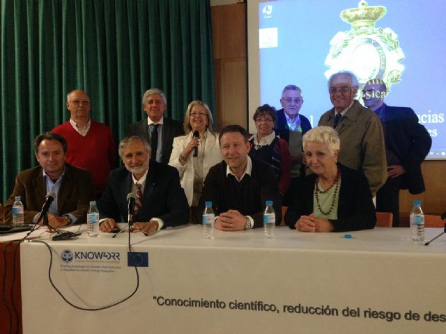 Lorca expone en la Real Academia de Ciencias Exactas el trabajo desarrollado para la recuperación de la ciudad