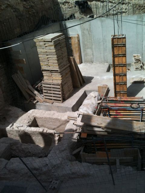 Inician la reconstrucción de otro edificio demolido por los terremotos en el recinto histórico artístico de Lorca