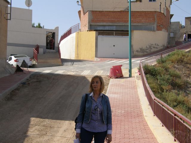La Concejalía de Empleo del Ayuntamiento de Lorca ultima la remodelación de 4.064m2 de tres calles del barrio de San Cristóbal y sus adyacentes