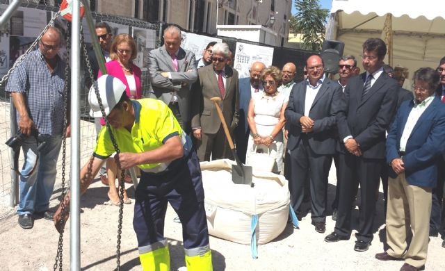 Comienza la construcción de la Fundación Santo Domingo y futura Casa del Paso Blanco de Lorca