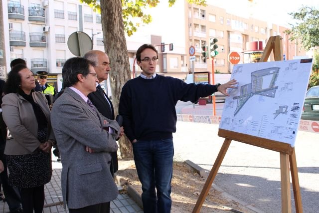 Garre destaca la 'importante mejora' que va a suponer para la calidad de vida de los lorquinos la regeneración urbana del barrio de San Diego