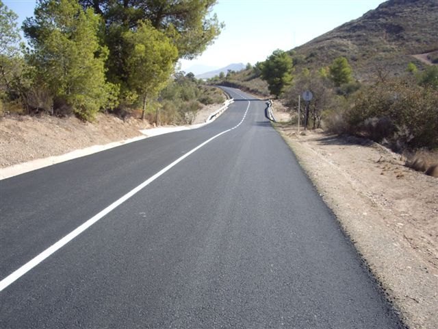 La Comunidad concluye la reparación de 112 kilómetros de carreteras de Lorca