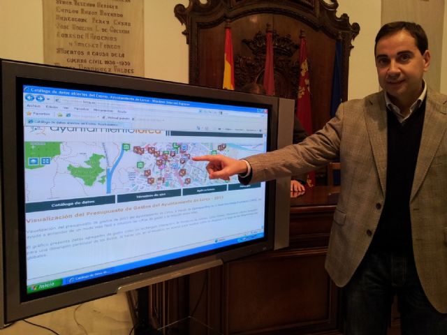 El Ayuntamiento de Lorca amplía su transparencia activa aumentando en un 405% el número de conjuntos de datos que ofrece su portal de 'open data'