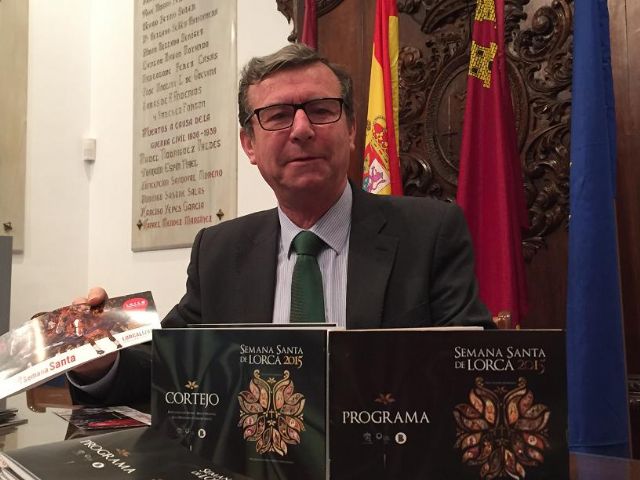 25.500 publicaciones se repartirán como parte del dispositivo de información turística de la Semana Santa de Lorca 2015
