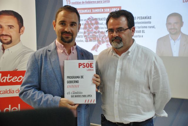 El PSOE presenta un Programa de Gobierno  'objetivo, realista y cumplible fruto de la participación de los lorquinos y lorquinas'