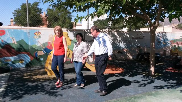 Ayuntamiento y CARM completan una batería de actuaciones de mejora en los colegios Alfonso X y San Fernando