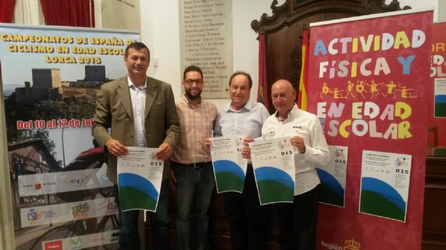 Más de 400 deportistas participarán el Campeonato de España en edad escolar de Ciclismo 2015 que tendrá lugar en Lorca durante este fin de semana