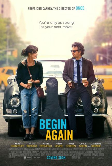 La Plaza de Calderón acoge esta noche la proyección de la película 'Begin Again' dentro del ciclo Verano de cine 2015