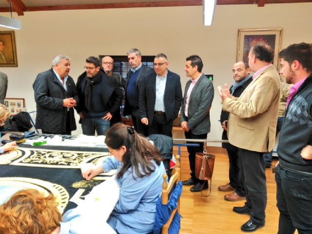Ciudadanos muestra en Lorca su total apoyo a la candidatura del bordado lorquino como patrimonio de la humanidad