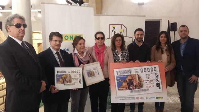 Un nacimiento del Museo del Belén de Lorca aparecerá en 5´5 millones de cupones de la ONCE del Día de Nochebuena