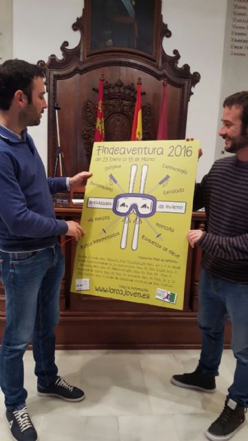 El Ayuntamiento y el Consejo de la Juventud de Lorca ofertan 25 actividades para jóvenes en los 8 fines de semana del primer trimestre de 2016 con el programa Findeaventura