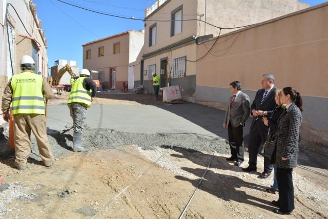 Fomento destina 2,7 millones de euros a la remodelación urbana del barrio de El Calvario de Lorca