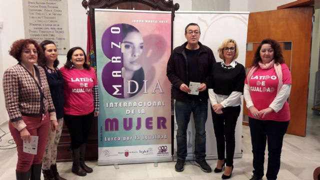 16 actividades conmemorarán en la ciudad el 8 de marzo, Día Internacional de la Mujer, bajo el lema 'Lorca por la igualdad'