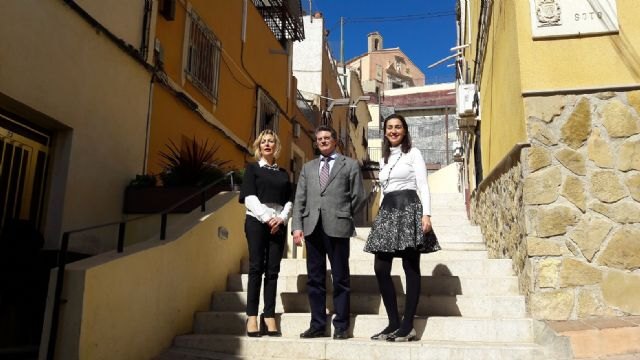Concluyen las obras que mejoran el acceso a la ermita lorquina de San Roque y a las viviendas de la zona