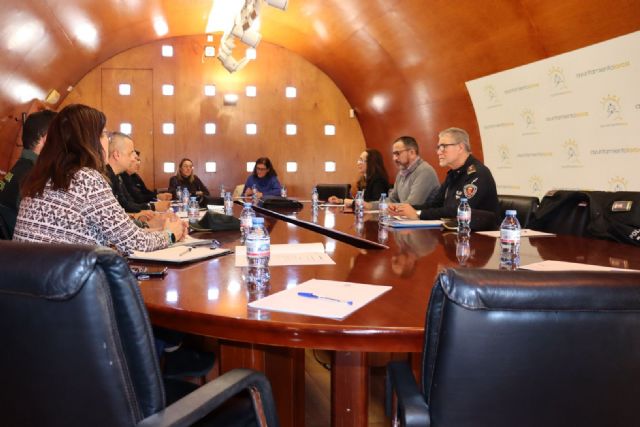 El Ayuntamiento de Lorca celebra la Mesa de Coordinación Policial del 'Protocolo VioGén' para el seguimiento de los casos de violencia de género en el municipio
