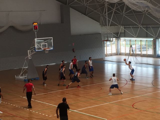 LorcaFC - Eliocroca se impone en el enfrentamiento de categoría sénior de basket de los Juegos Deportivos del Guadalentín