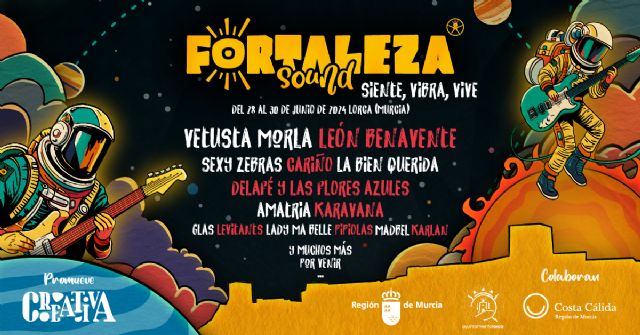 Fortaleza Sound 2024: nuevas estrellas se suman al festival que une la música, la accesibilidad y la sostenibilidad en el corazón de Lorca